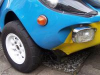 fog light and indicator detail